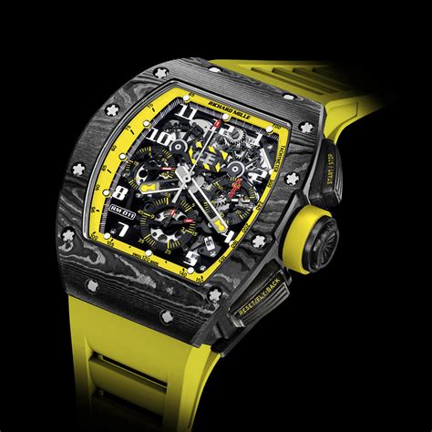 richard mille yellow diamond|Richard Mille watch maker.